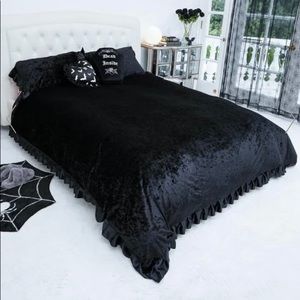 Dollskill Sinister Snooze Velvet Twin Duvet Cover
